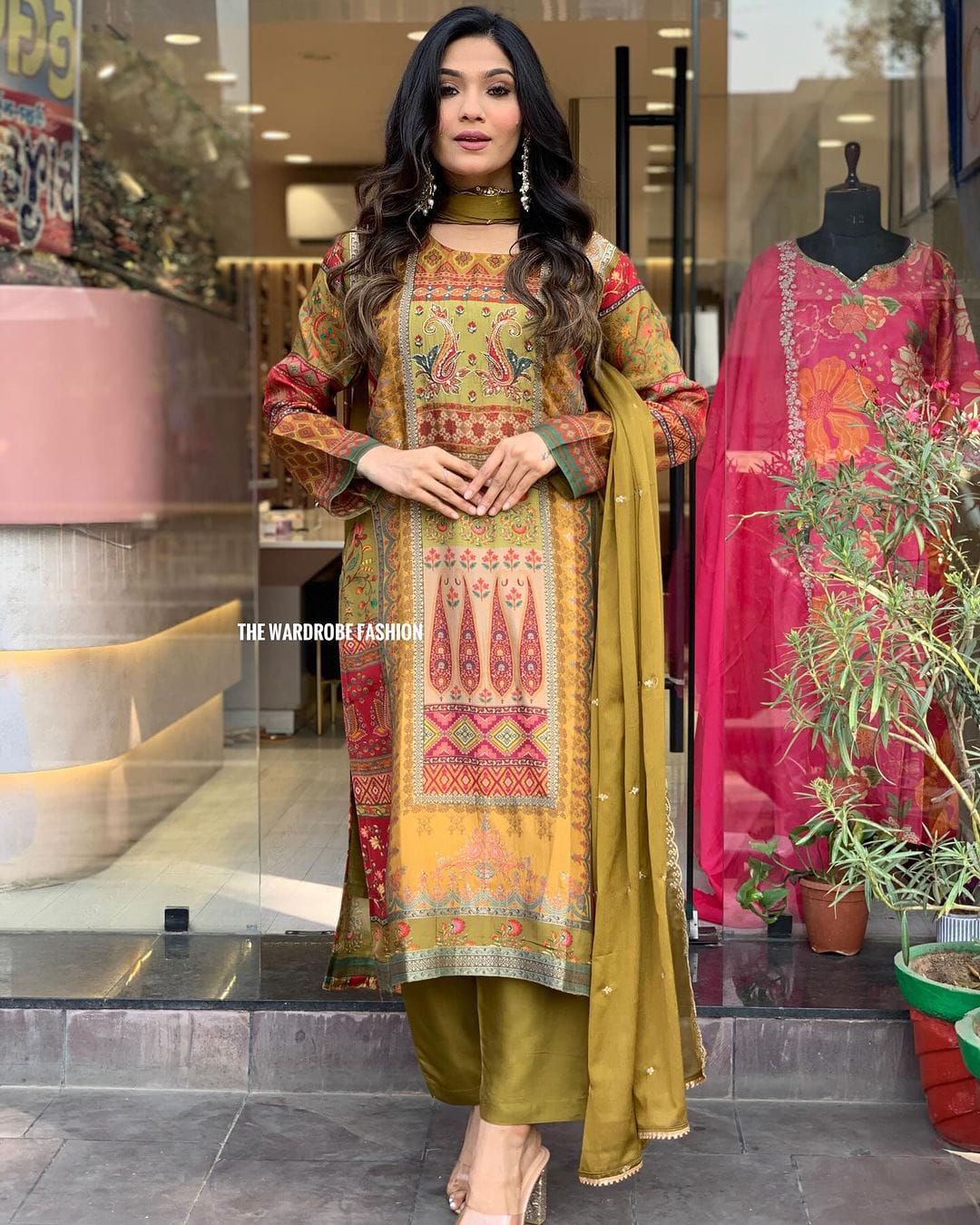 Keshav Heavy Silk Digital Printed Kurti With Bottom Dupatta Wholesale Market In Surat
